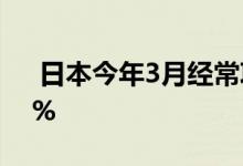  日本今年3月经常项目顺差额同比下降约32% 