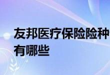 友邦医疗保险险种介绍 友邦保险公司医疗险有哪些