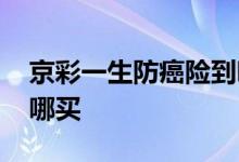 京彩一生防癌险到哪里买 京彩一生防癌险在哪买