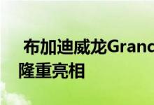  布加迪威龙Grand Sport Vitesse在日内瓦隆重亮相 