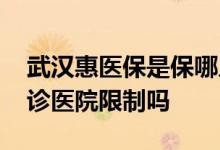 武汉惠医保是保哪几种疾病 武汉惠医保有就诊医院限制吗