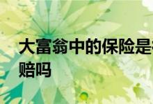 大富翁中的保险是得钱吗 大富翁年金险身故赔吗