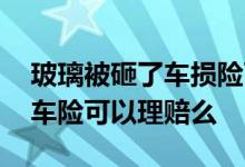 玻璃被砸了车损险可以赔吗 汽车玻璃被砸了车险可以理赔么