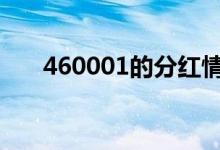  460001的分红情况 460001分红了吗 